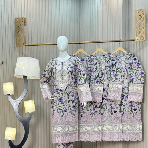 Premium Printed Lawn 3PC Suit
